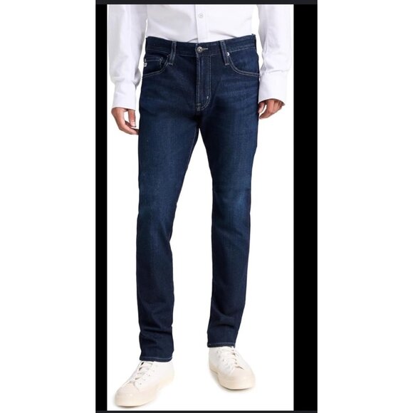 AG Adriano Goldschmied The Tellis Modern Slim Jeans 34R Mens Denim Pants 92% Cot